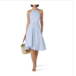 Jason wu collective strippped apron dress